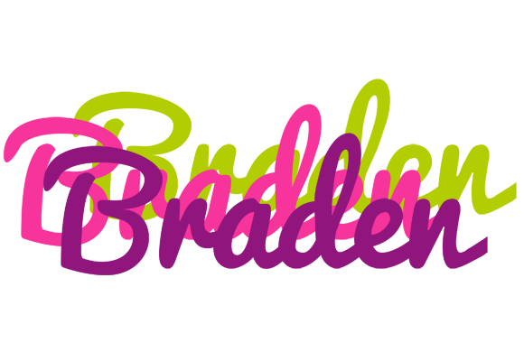 Braden flowers logo