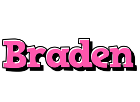 Braden girlish logo