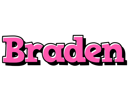 Braden girlish logo