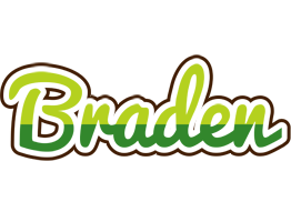 Braden golfing logo