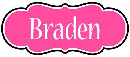 Braden invitation logo