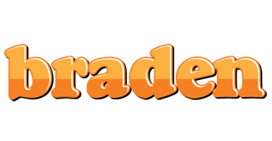 Braden orange logo