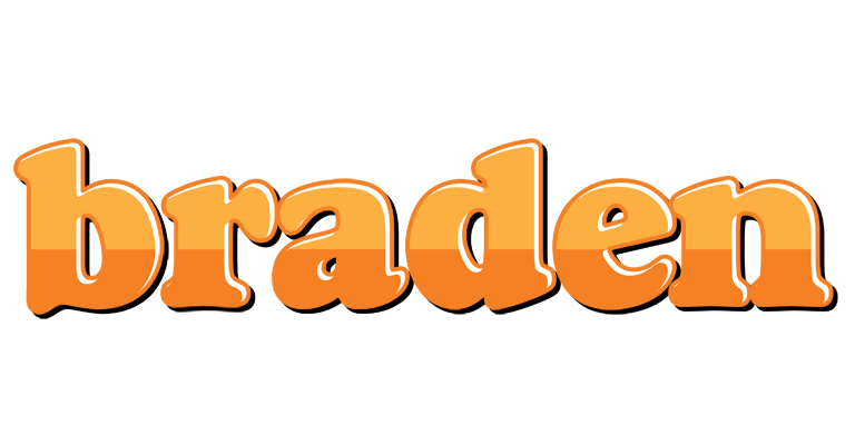 Braden orange logo
