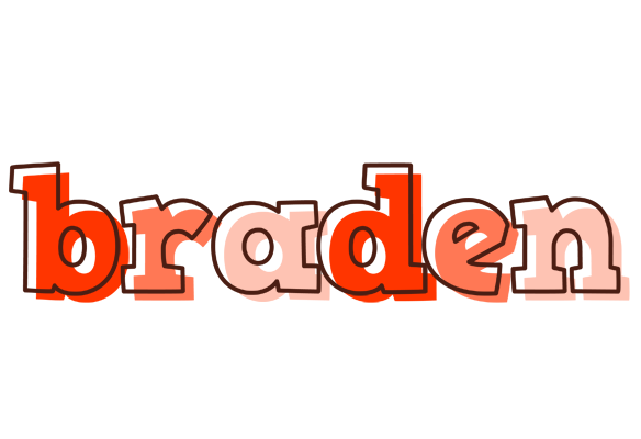 Braden paint logo