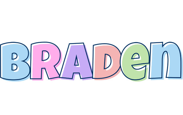 Braden pastel logo