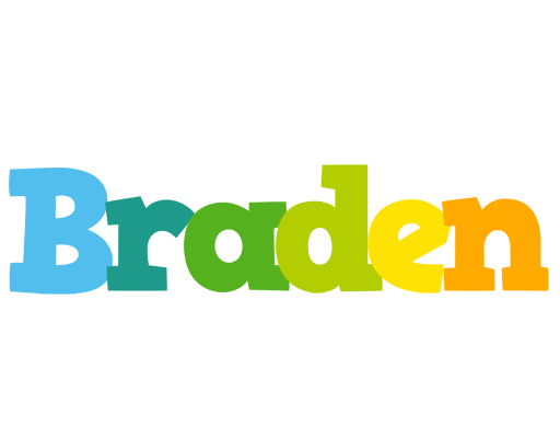 Braden rainbows logo