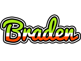 Braden superfun logo