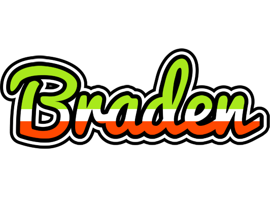 Braden superfun logo