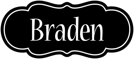 Braden welcome logo