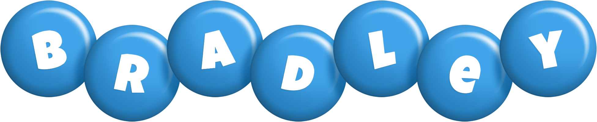 Bradley candy-blue logo