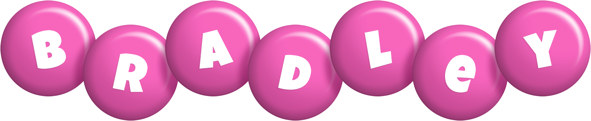 Bradley candy-pink logo