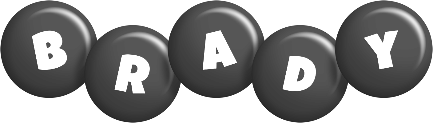 Brady candy-black logo