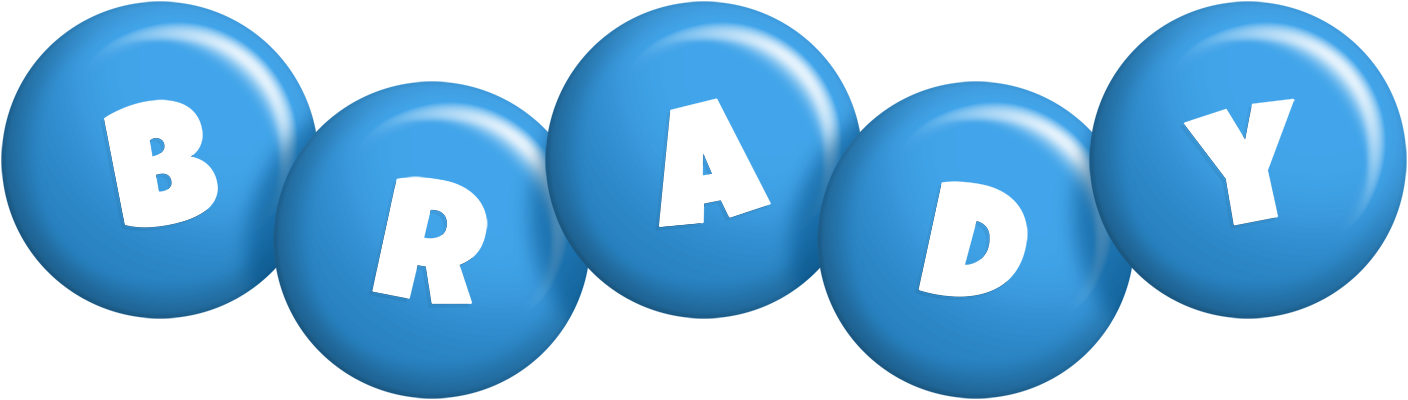Brady candy-blue logo