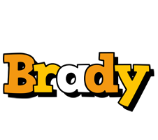 Brady cartoon logo