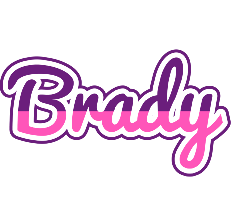 Brady cheerful logo