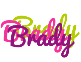 Brady flowers logo