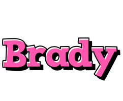 Brady girlish logo