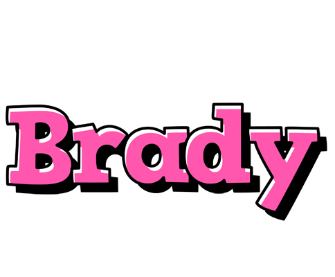 Brady girlish logo