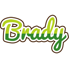 Brady golfing logo