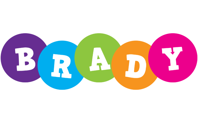 Brady happy logo