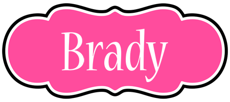 Brady invitation logo