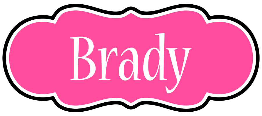 Brady invitation logo