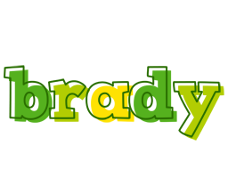 Brady juice logo