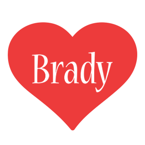 Brady love logo