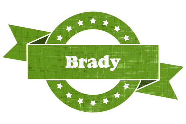 Brady natural logo