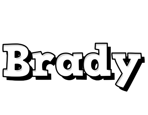 Brady snowing logo