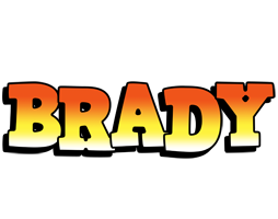 Brady sunset logo