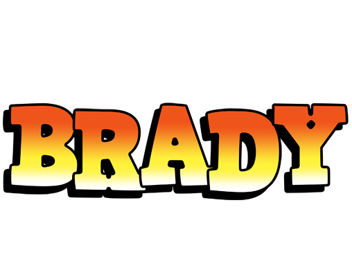 Brady sunset logo
