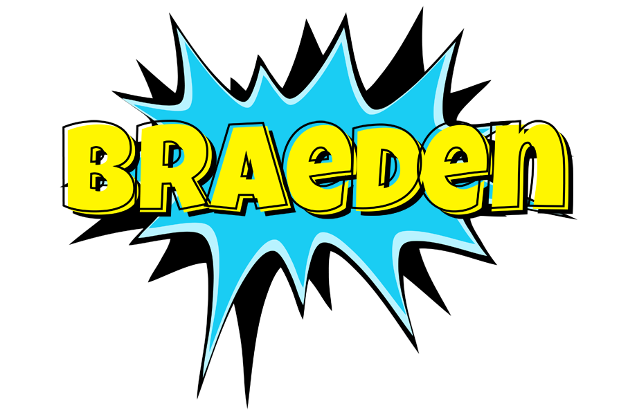 Braeden amazing logo