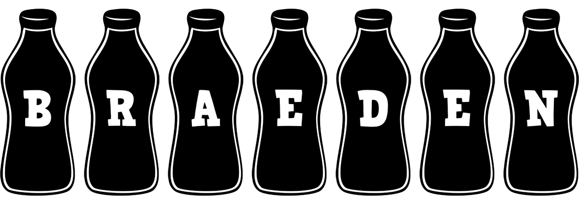 Braeden bottle logo