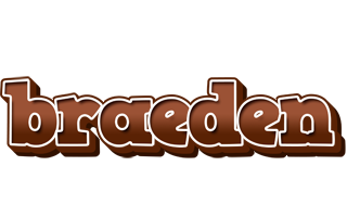 Braeden brownie logo