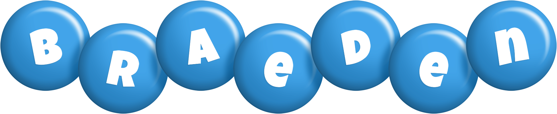 Braeden candy-blue logo