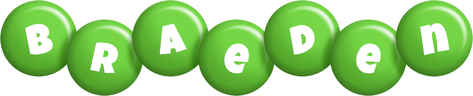 Braeden candy-green logo