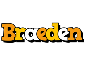 Braeden cartoon logo