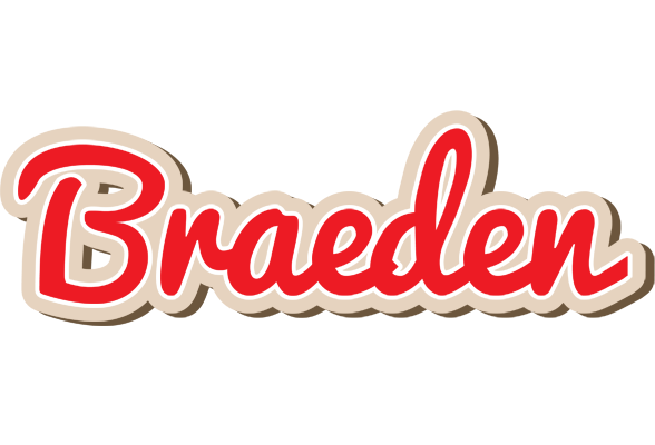 Braeden chocolate logo