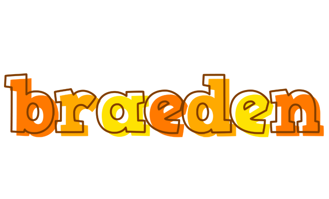 Braeden desert logo