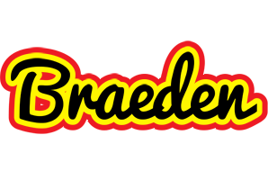 Braeden flaming logo