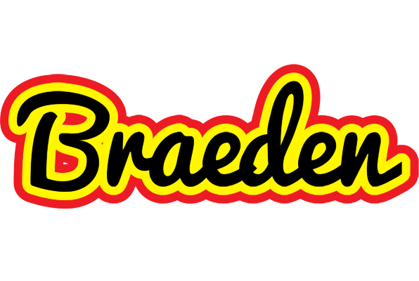 Braeden flaming logo