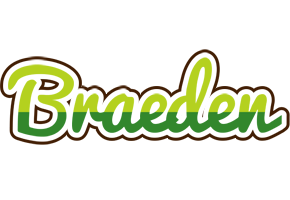 Braeden golfing logo