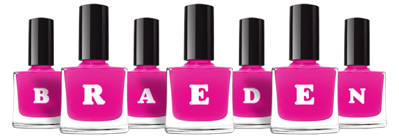 Braeden nails logo