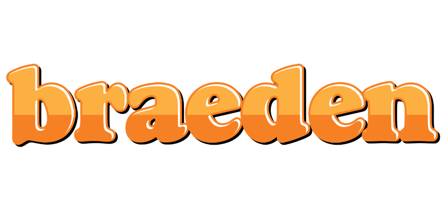 Braeden orange logo