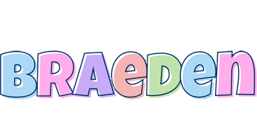 Braeden pastel logo