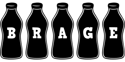 Brage bottle logo