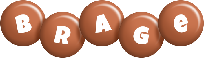 Brage candy-brown logo