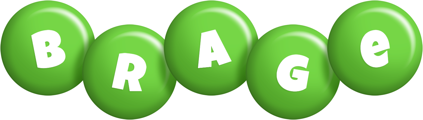 Brage candy-green logo