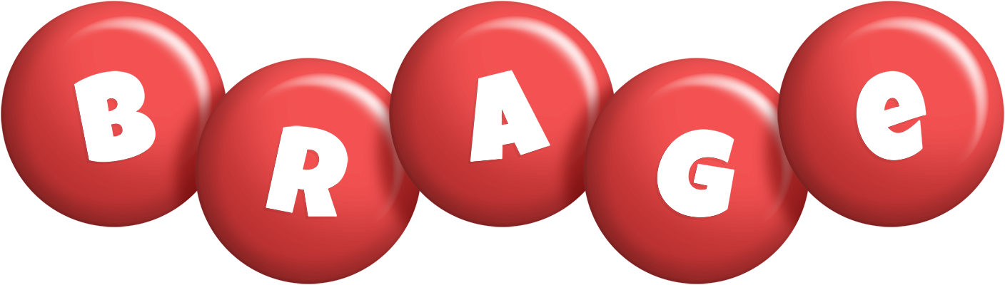 Brage candy-red logo